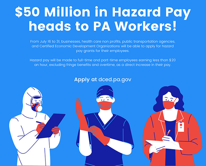 Hazard Pay Grant Program for Frontline Workers