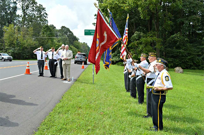 Honoring Private First Class John Rivers 