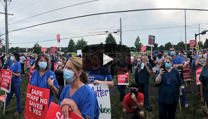 July 30, 2020- St Mary Medical Center Informational Picket
