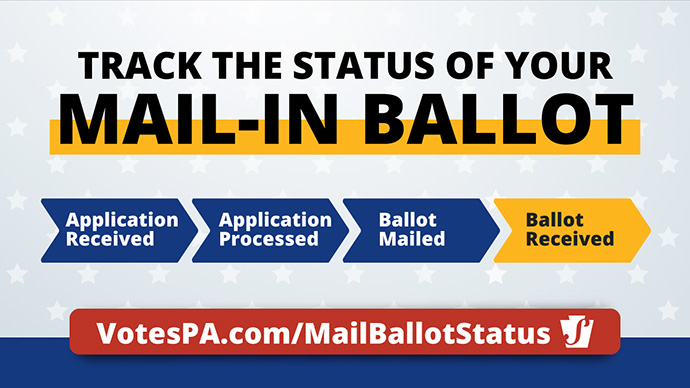 Track the status of your ballot 