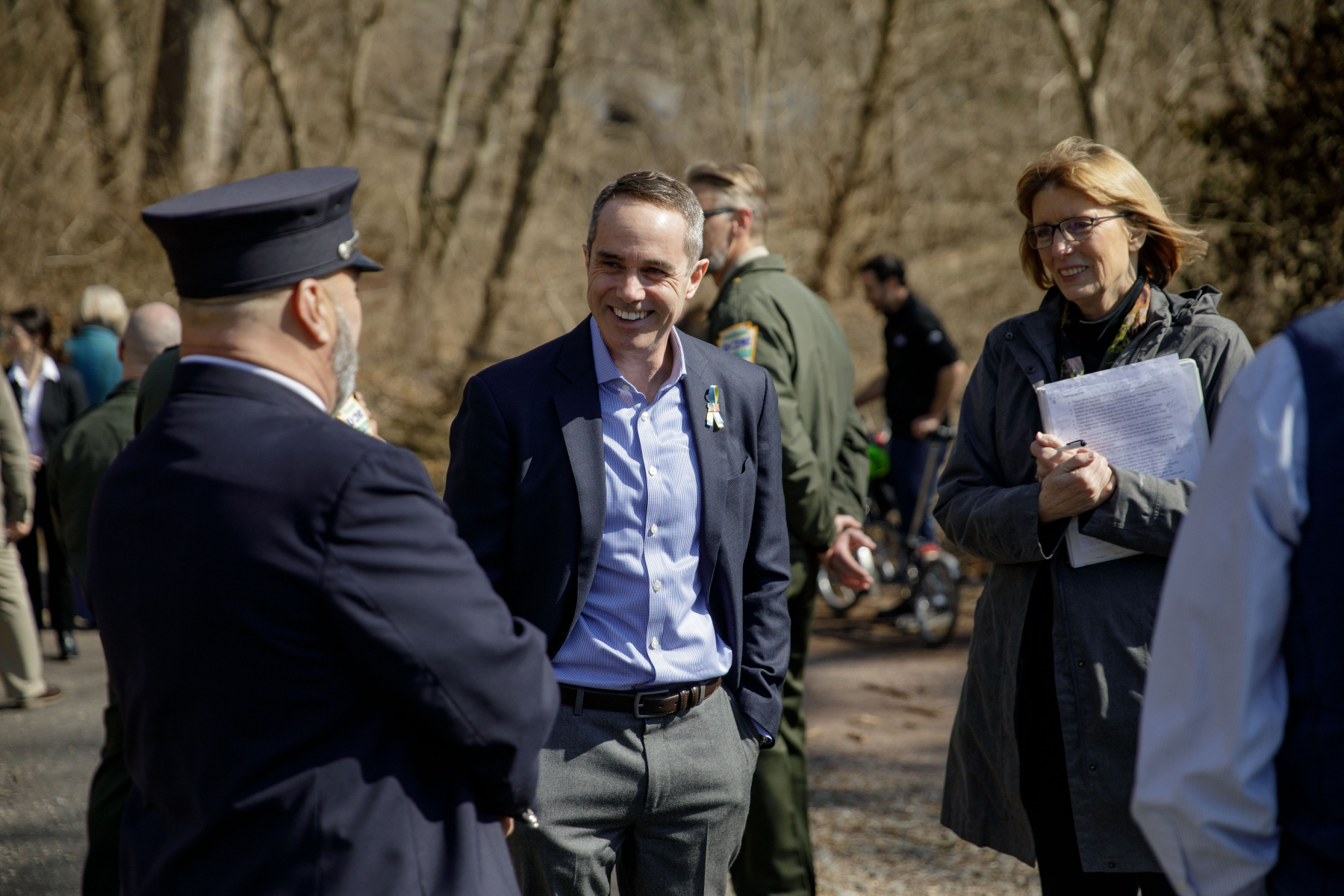 March 11, 2022: 9/11 Memorial Trail State Greenway Dedication with DCNR Secretary Dunn