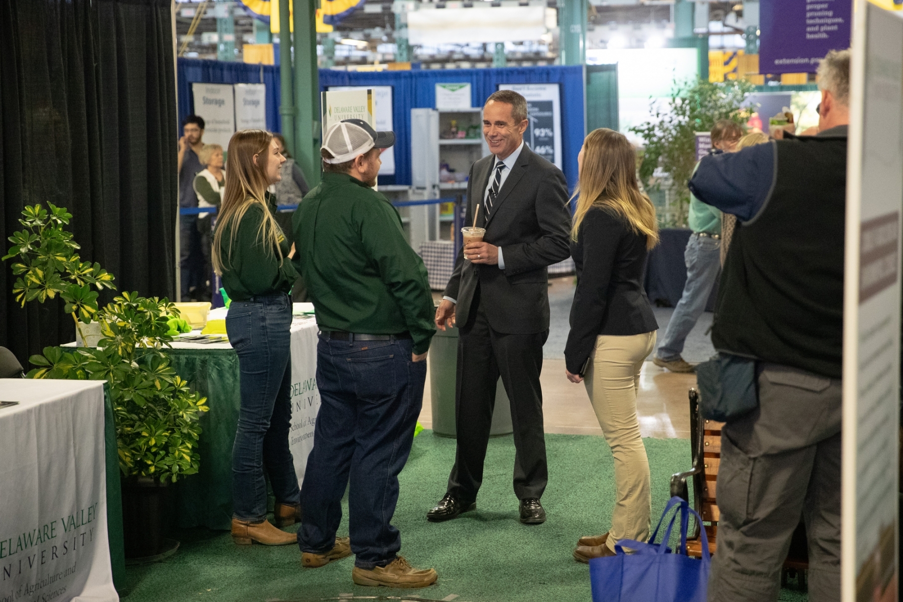 January 9, 2019: Senator Senator Steve Santarsiero attends the 2019 PA Farm Show.