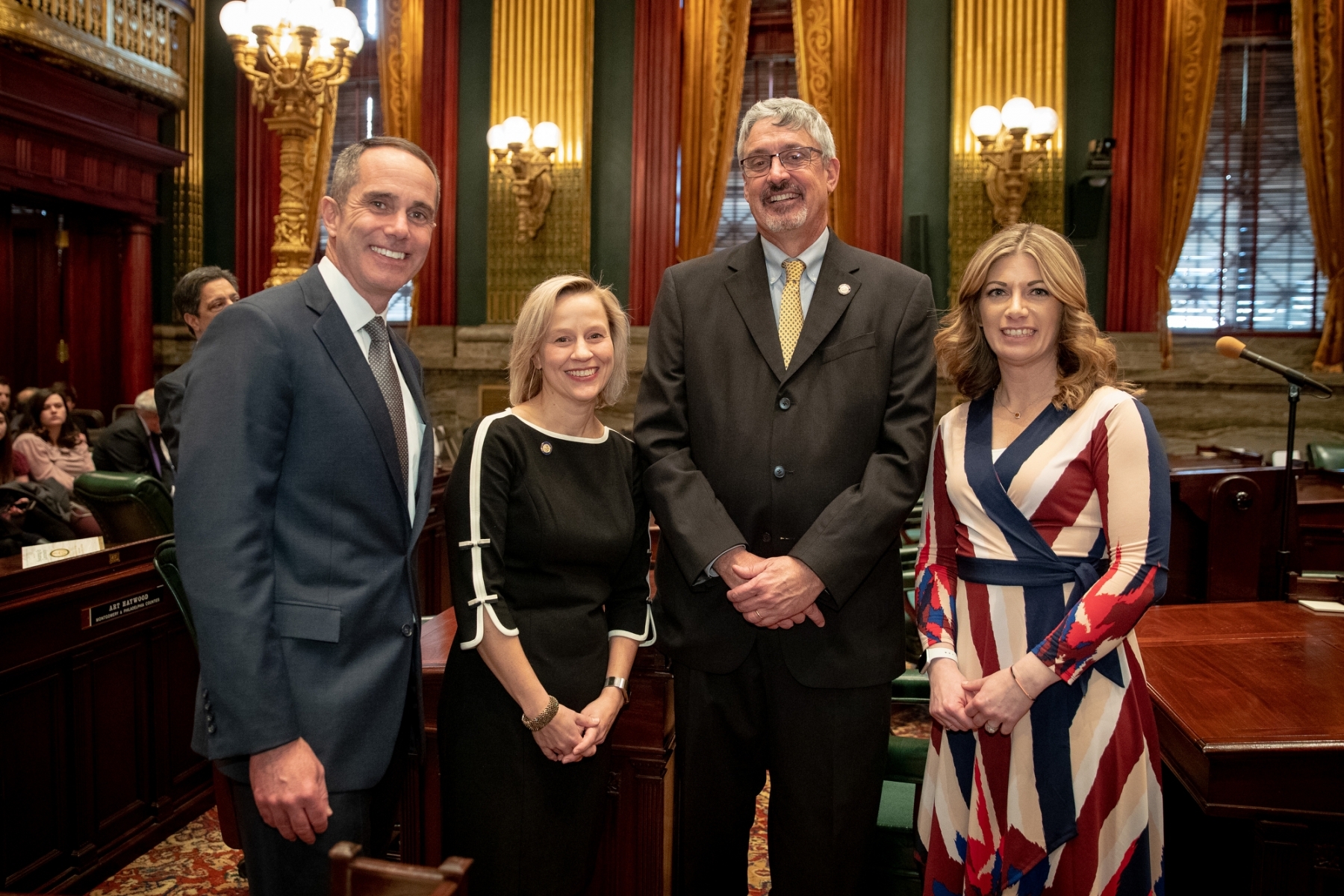 January 1, 2019: Senator Steve Santarsiero is sworn  into his 1st term in the Pennsylvania State Senate.