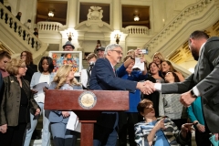 April 10, 2019: Senator Steve Santarsiero joins colleagues to introduce legislation to abolish the statute of limitations for a list of sexual offenses, regardless of whether the victim was a child or adult when the crime occurred.