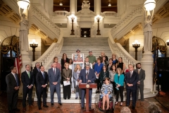 April 10, 2019: Senator Steve Santarsiero joins colleagues to introduce legislation to abolish the statute of limitations for a list of sexual offenses, regardless of whether the victim was a child or adult when the crime occurred.