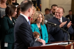 April 10, 2019: Senator Steve Santarsiero joins colleagues to introduce legislation to abolish the statute of limitations for a list of sexual offenses, regardless of whether the victim was a child or adult when the crime occurred.