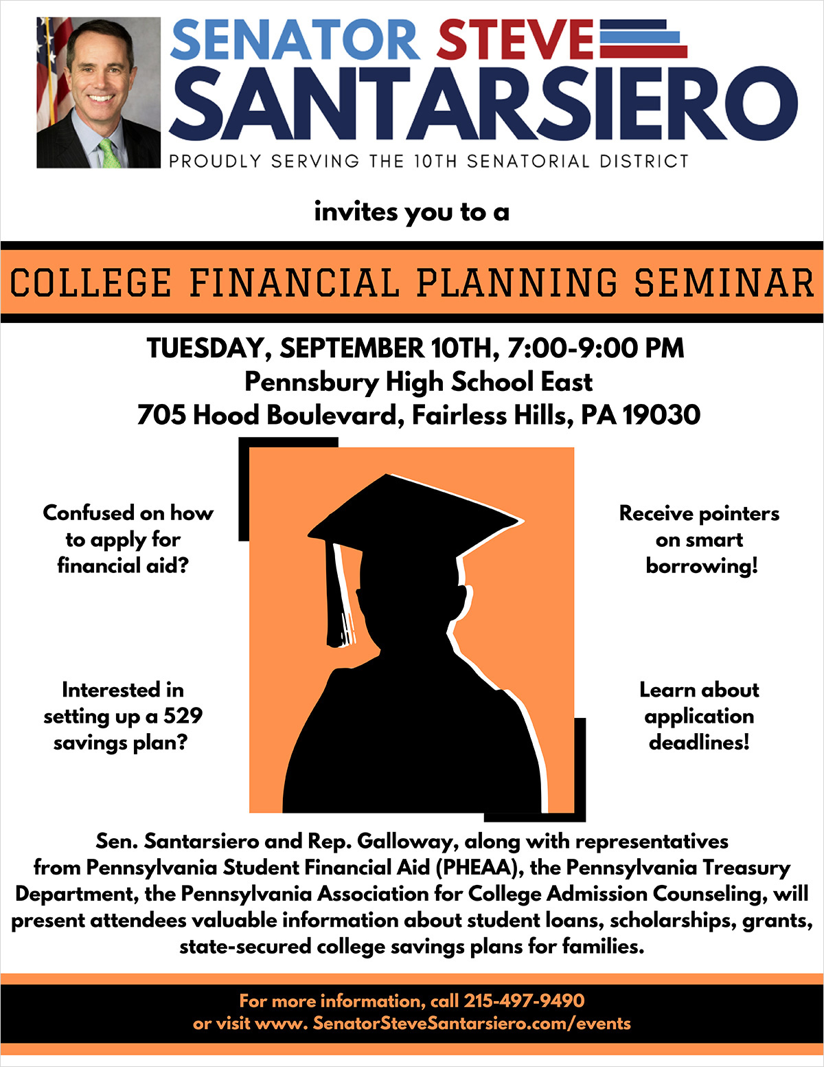 College Planning Seminar - Sept. 10, 2019