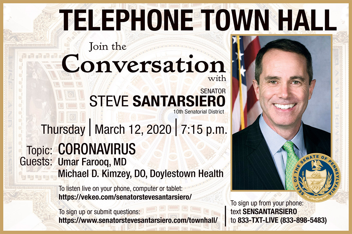 Telephone Town Hall - March 2020