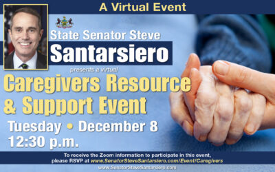 Senator Santarsiero to Host Virtual Caregivers Resource & Support Event