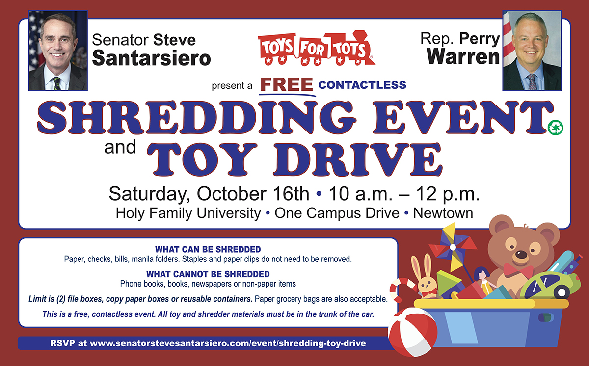 Shredding Event and Toy Drive with Toys for Tots