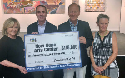 Senator Santarsiero Presents $116,000 in State Funds to New Hope Arts