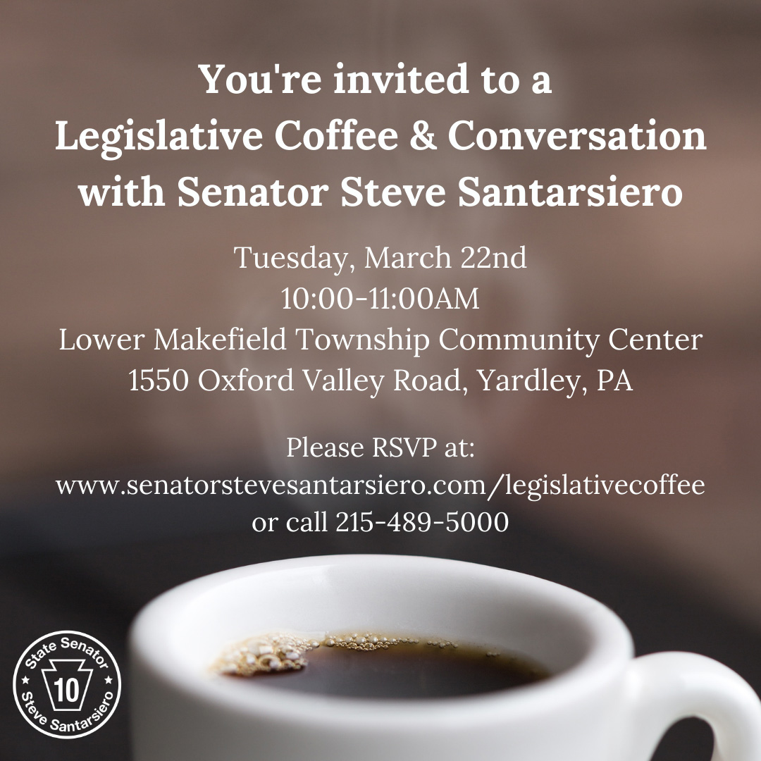 Legislative Coffee Conversation - March 22, 2022