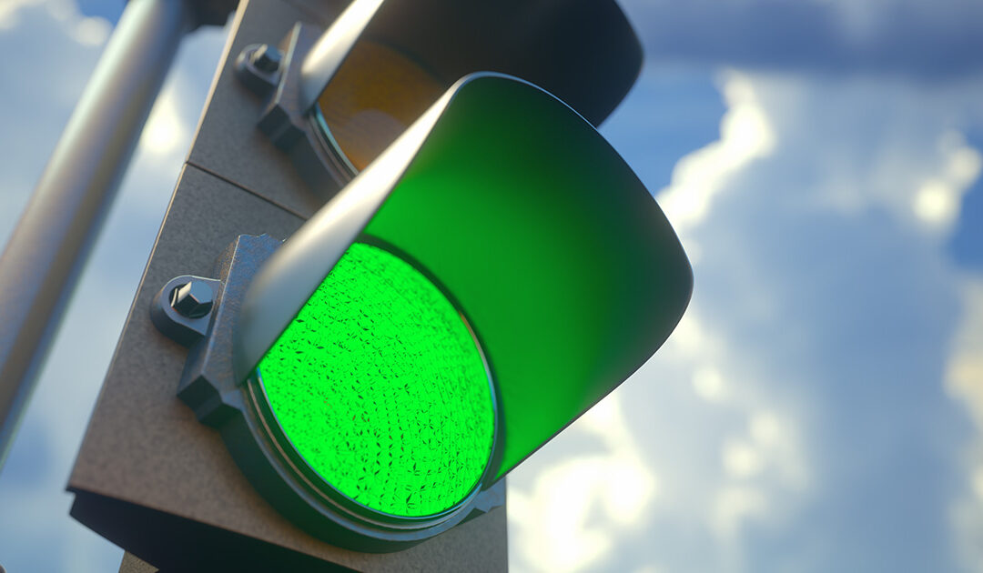 Semáforo en verde