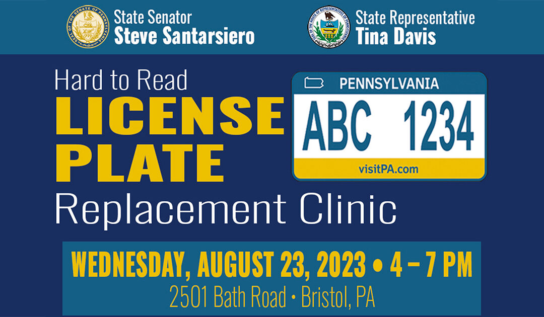 Hard to Read License Plate Replacement Clinic 2023