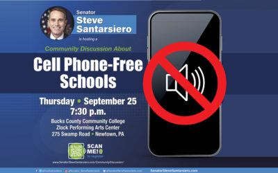 Senator Santarsiero to Host Community Discussion on Cell Phone-Free Schools