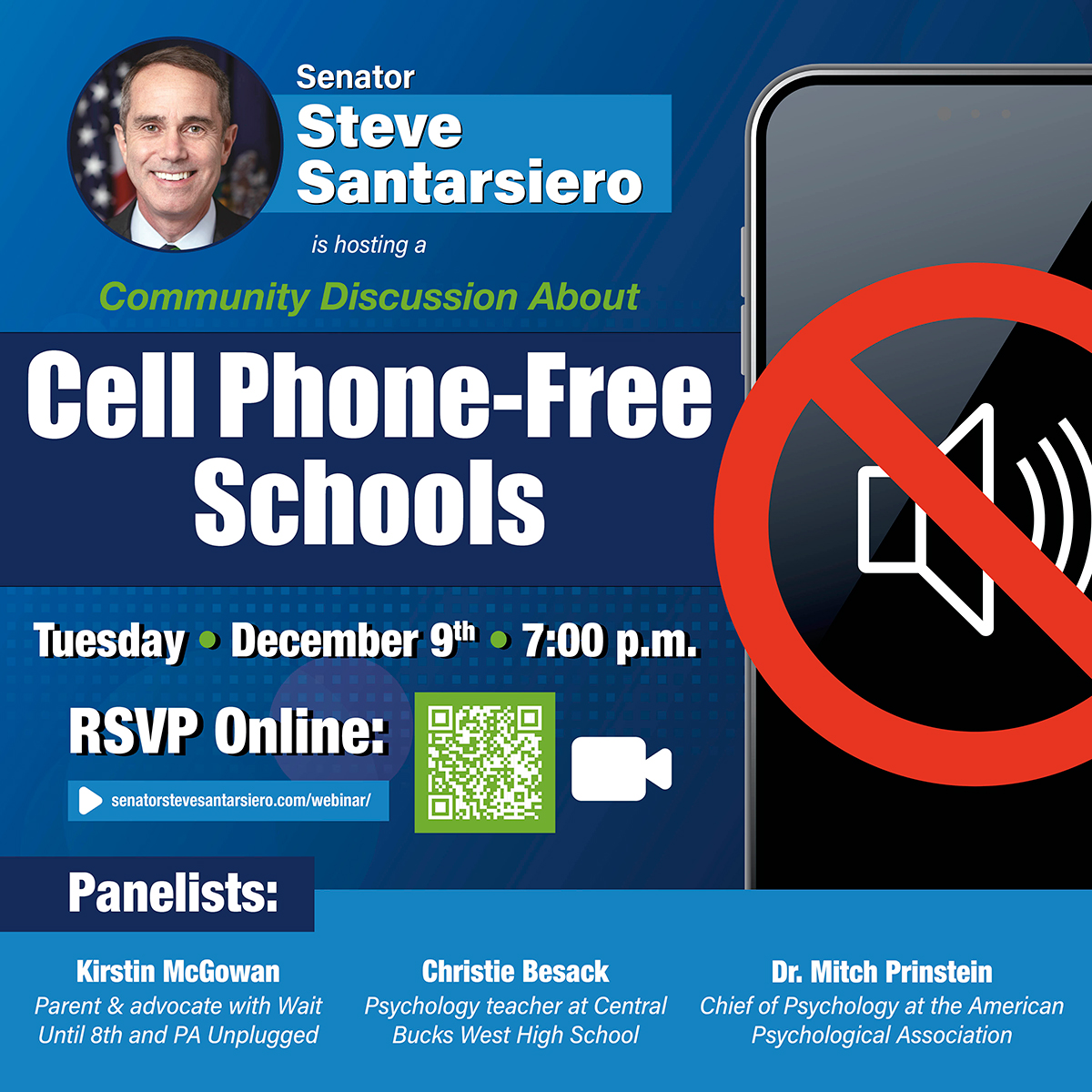 Cell Phone Free Schools Webinar - December 9, 2025