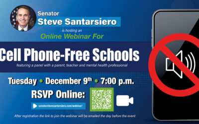 Senator Steve Santarsiero Hosts Webinar to Discuss Cell Phone-Free Schools