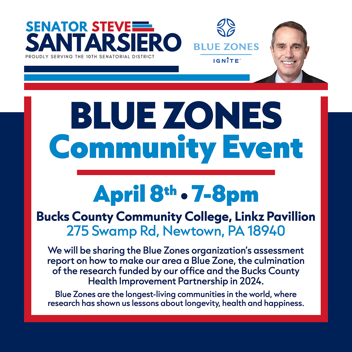 Blue Zones Community Event - April 8, 2026